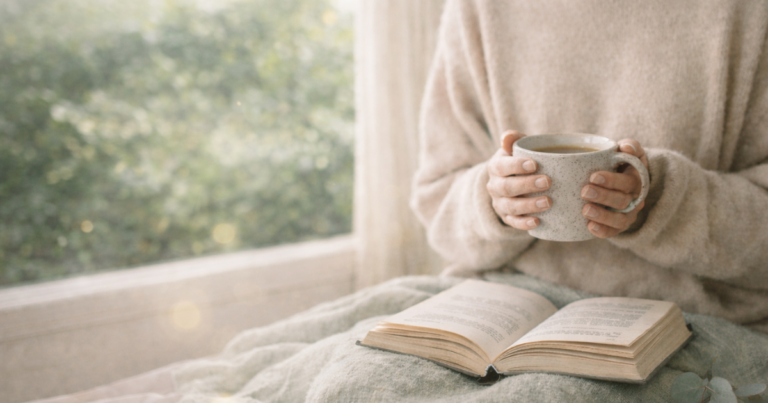 A 10 minute morning routine with God devotional scene